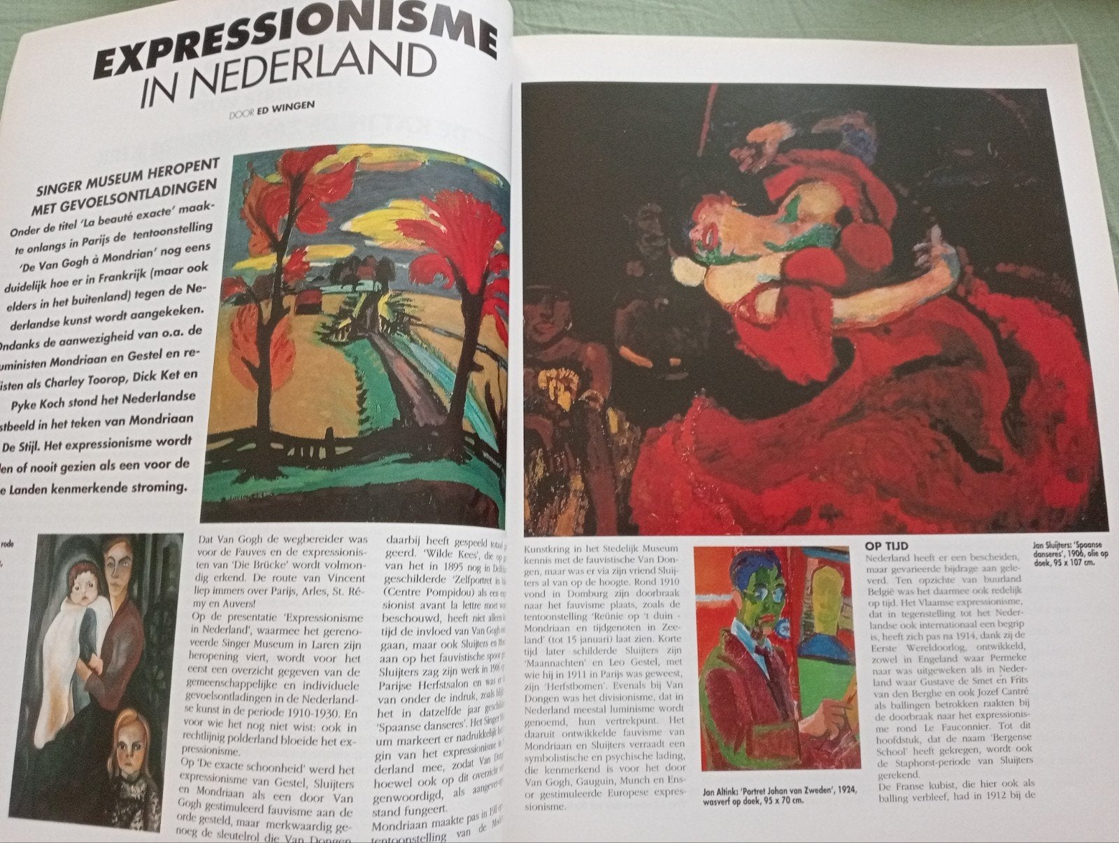 Kunstbeeld Tijdschrift 11/1994 - Nederland en Expressionisme, Ophalen of Verzenden, Gelezen, Overige onderwerpen, Diverse auteurs