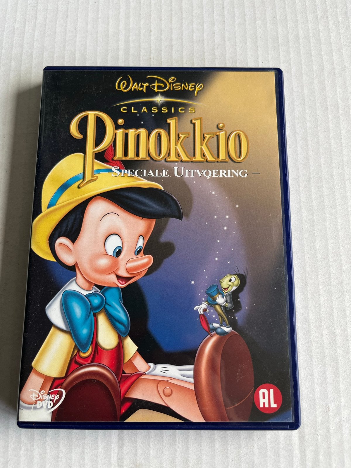 Pinokkio Speciale Uitvoering DVD Walt Disney, Nederlands, Gebruikt, Bonusmateriaal, Alle leeftijden