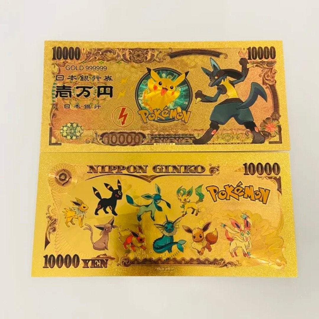 Pokémon Lucario Goudfolie Biljet, Hobby en Vrije tijd, Verzamelkaartspellen | Pokémon, Ophalen of Verzenden
