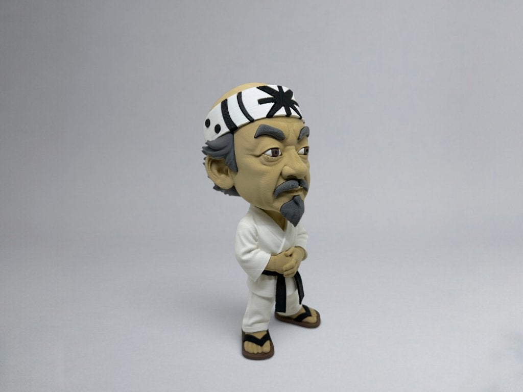Mr. Miyagi Figuur 30 cm | Karate Kid Collectible, Ophalen of Verzenden, Nieuw, Mens