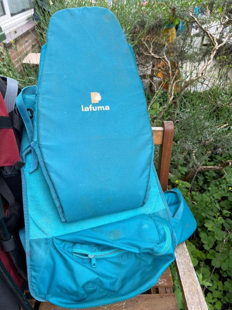 Lafuma rugdrager, Kinderen en Baby's, Babydragers en Draagdoeken, Gebruikt, Overige typen, Rug, Ophalen