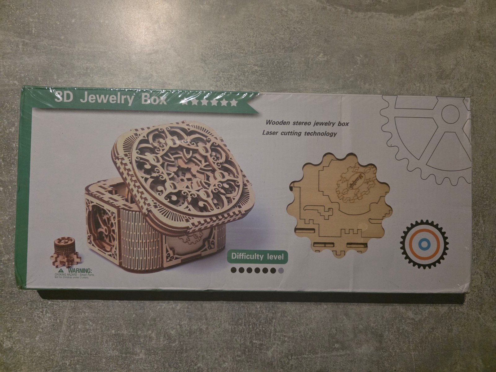 Nieuw: Mechanische Houten 3D Puzzel Sieradendoos, Overige thema's, Onbekend, Nieuw, Onbekend