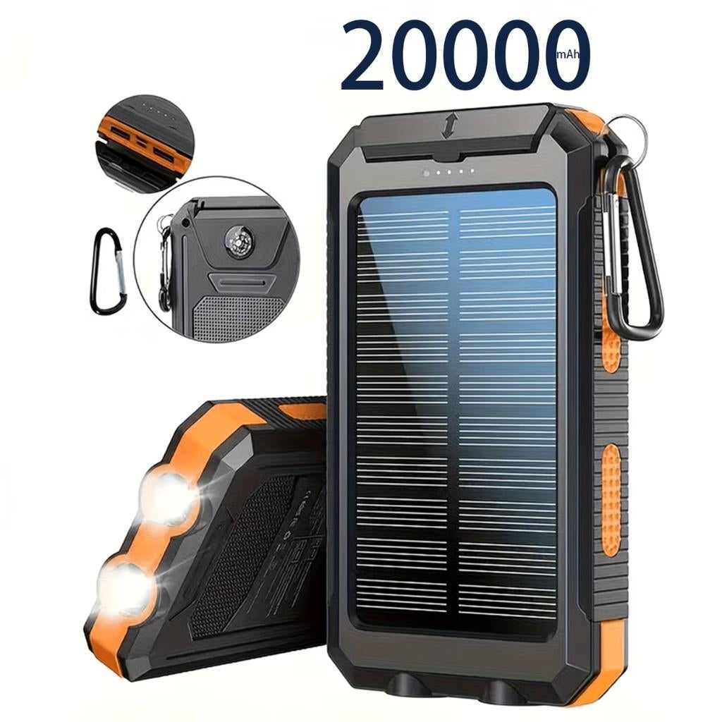 Powerbank Zonnepaneel, Telecommunicatie, Powerbanks, Verzenden, Nieuw, SolarGo