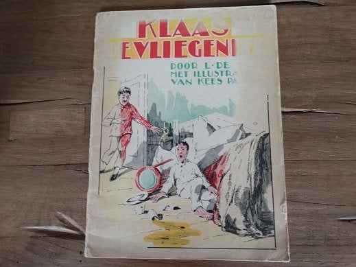 Klaas de Vliegenier uitgegeven door Juweelen*Uitgaaf., Ophalen of Verzenden, Zo goed als nieuw, Juweelen, Plaatjesalbum