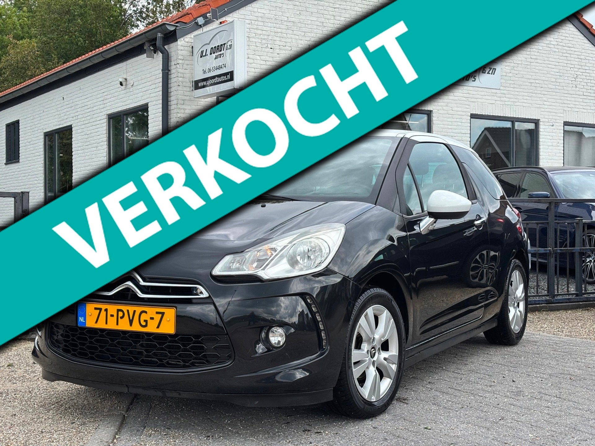 Citroen DS3 1.4 Chic, Auto's, Voorwielaandrijving, Euro 5, Zwart, Origineel Nederlands