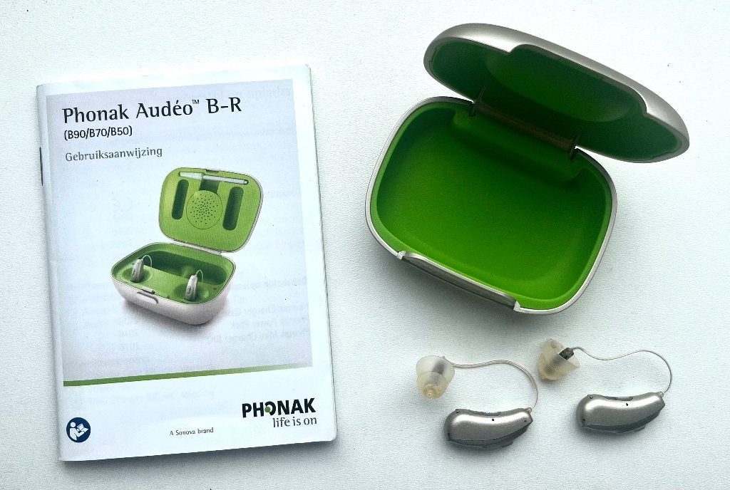 Phonak hoortoestel, Ophalen, Gebruikt