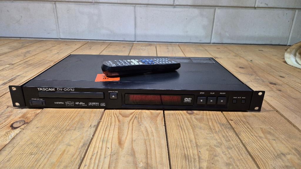 Tascam DV-D01U + Remote, Ophalen, Gebruikt, Dvd-speler, Overige merken