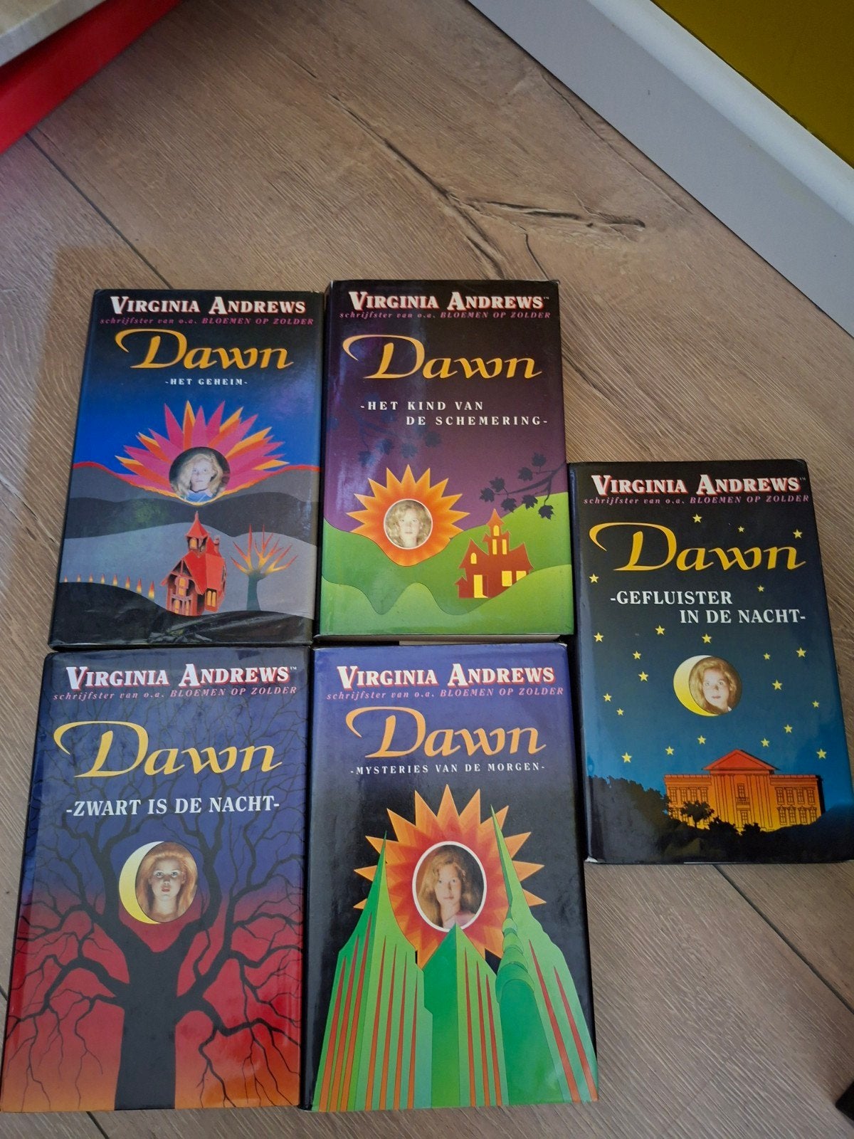 Virginia Andrews - Dawn Serie (5 boeken), Boeken, Romans, Gelezen, Nederland, Ophalen