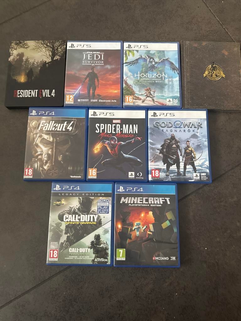 PS4/PS5 games - Nieuw, gebruikt en oud - Los of samen, Spelcomputers en Games, Games | Sony PlayStation 5, Ophalen of Verzenden