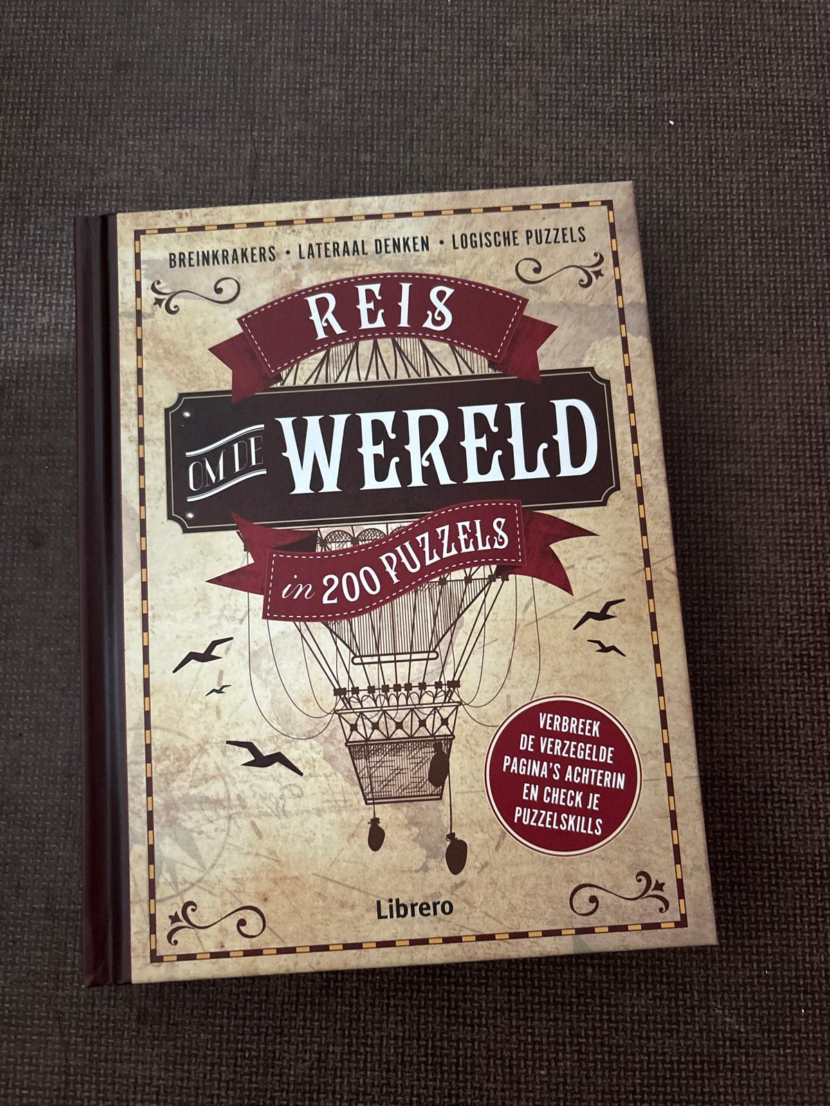 Reis om de Wereld in 200 Puzzels - Libero (nieuw), Hobby en Vrije tijd, Denksport en Puzzels, Ophalen of Verzenden, Nieuw, Puzzelboek