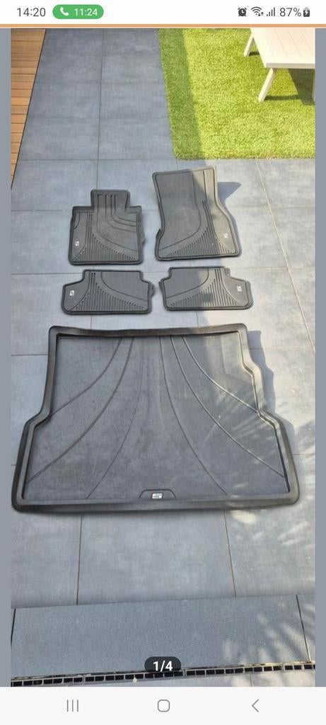 Bmw g20 3 serie rubberen mattenset., Auto diversen, Ophalen