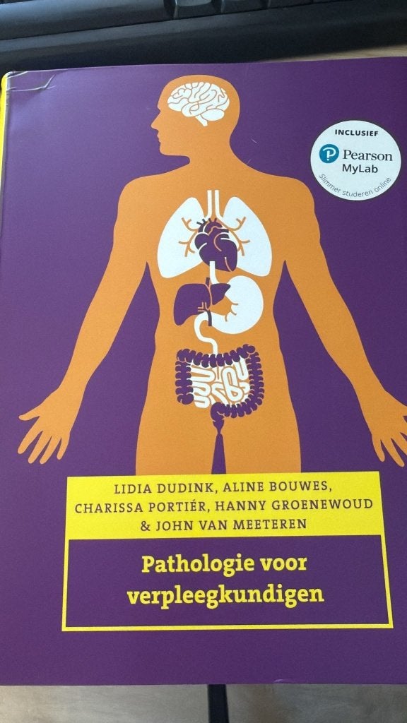 Pathologie voor verpleegkundigen (incl. Pearson MyLab), Zo goed als nieuw, Gamma, Diverse Auteurs, HBO