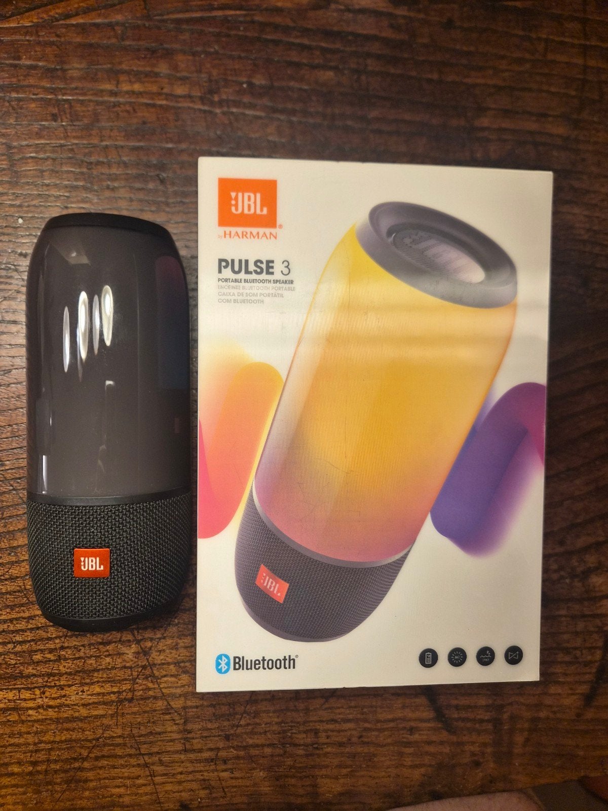 JBL Pulse 3 Draagbare Bluetooth Speaker met Lichtshow, Audio, Tv en Foto, Luidsprekers, Bluetooth, JBL, Ophalen of Verzenden, Zo goed als nieuw