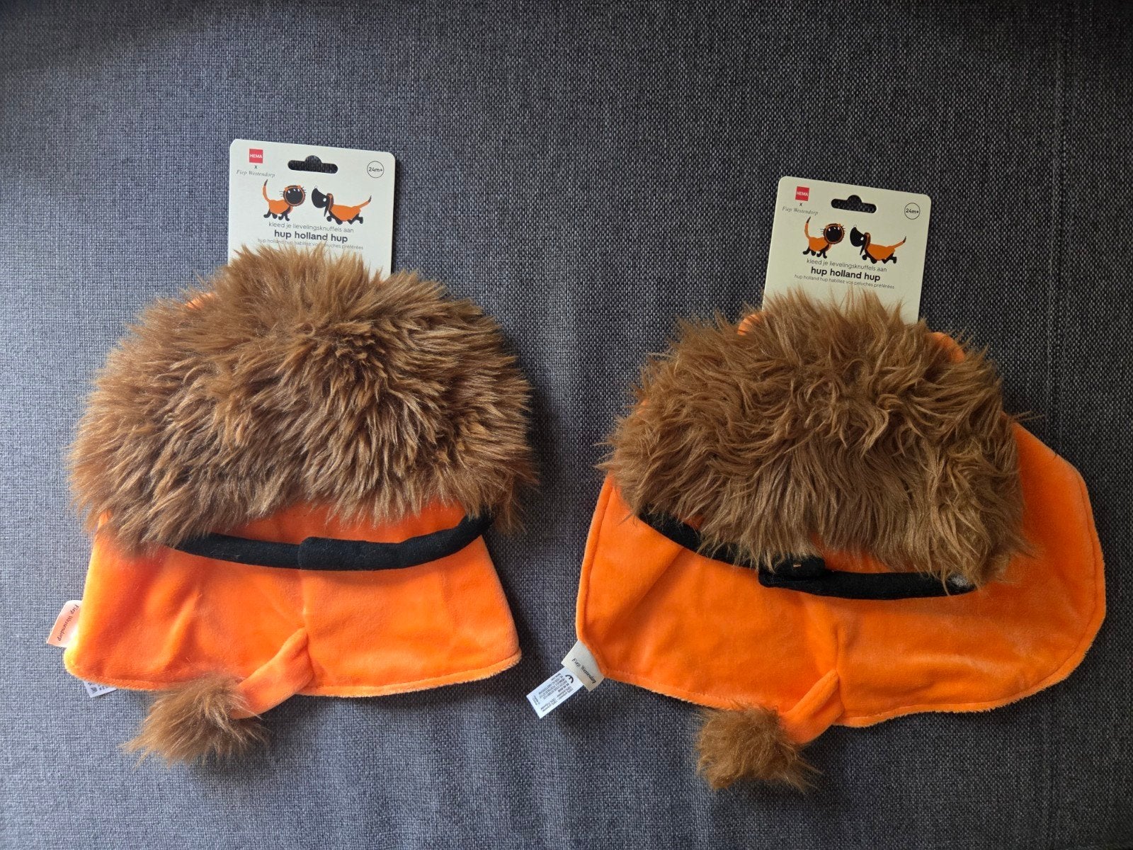 Oranje pakkie Hema voor Takkie en Siepie - Nieuw met kaartje, Kinderen en Baby's, Speelgoed | Knuffels en Pluche, Ophalen of Verzenden