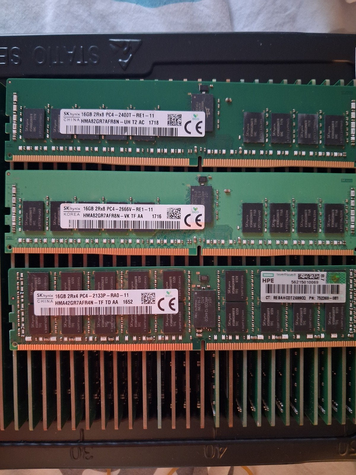 16gb ddr4 server, Computers en Software, RAM geheugen, Ophalen, DDR4, Zo goed als nieuw, Desktop