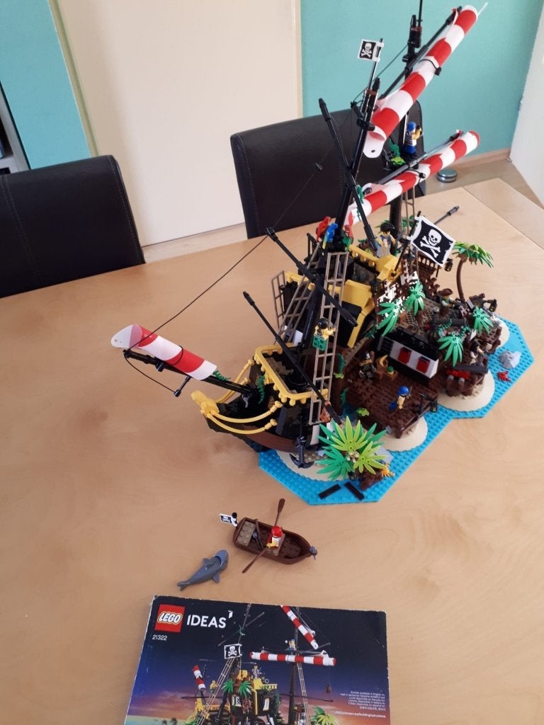 LEGO Ideas 21322 - Pirates of Barracuda Bay, Verzenden, Lego, Inclusief instructies, Complete set