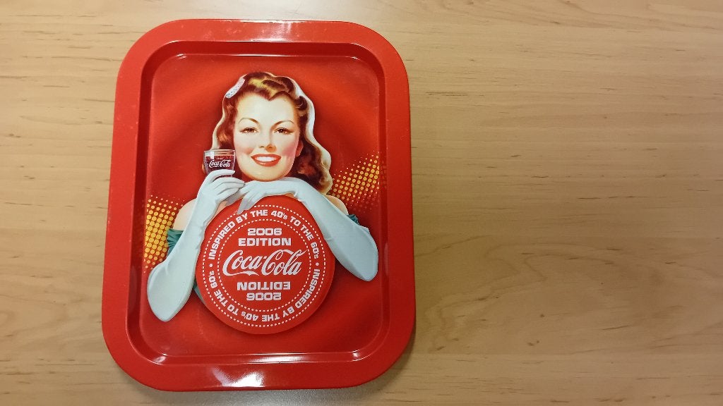 Dienblad, Ophalen of Verzenden, Zo goed als nieuw, Dienblad, Metaal