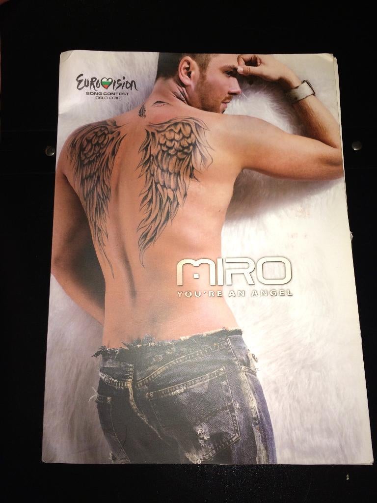 Miro – You're an Angel (CD/DVD/PROMO) EUROVISION 2010, Cd's en Dvd's, Gebruikt, Maxi-single, Ophalen of Verzenden, 1 single