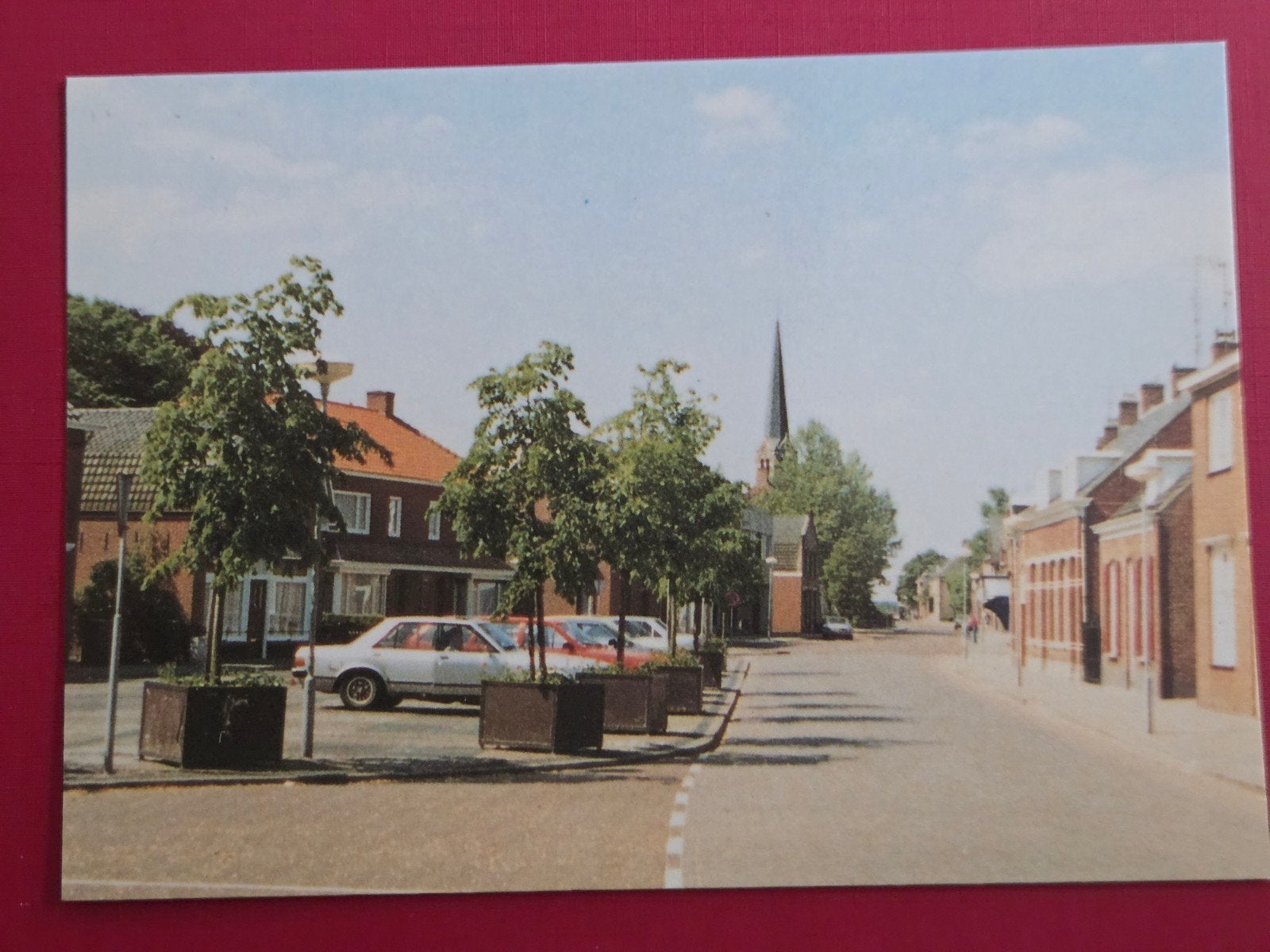 Ossendrecht bij Hoogerheide Markt met Dorpsstraat, Verzenden, 1960 tot 1980
