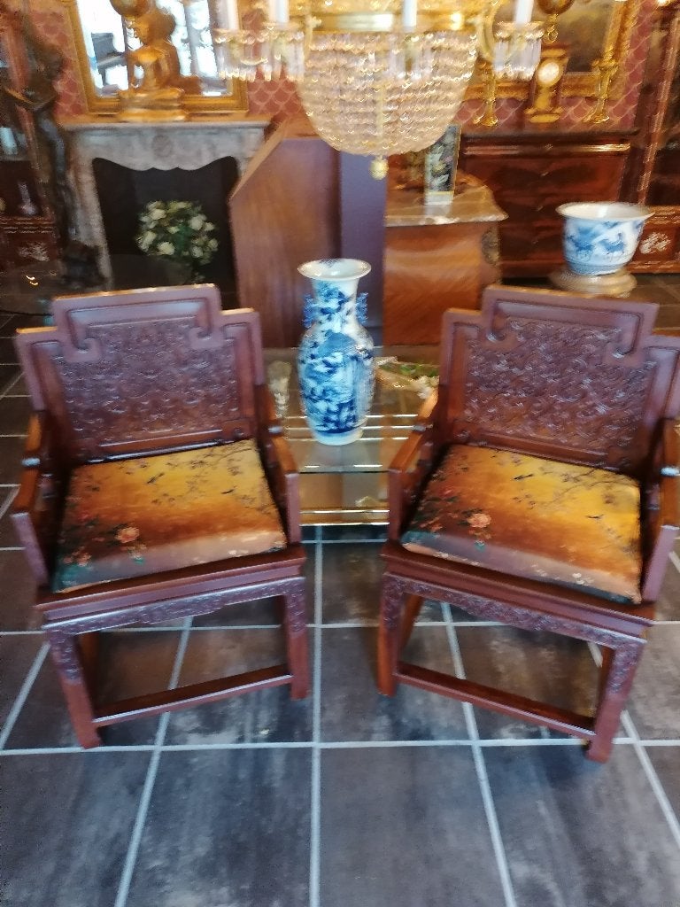 Chinese zetels Qianlong stijl Qing Dynasty, Ophalen