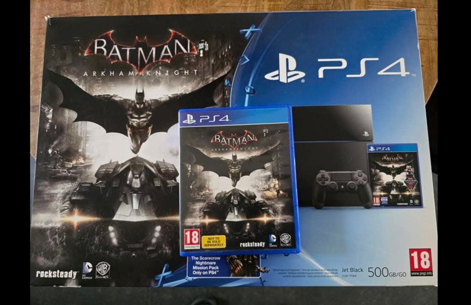 Special Edition PS4  Batman Arkgam knight incl. game, Ophalen, Zo goed als nieuw, Met 1 controller, Slim