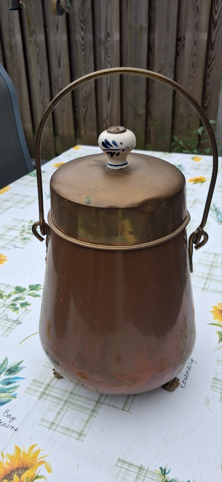 Originele doofpot, Ophalen