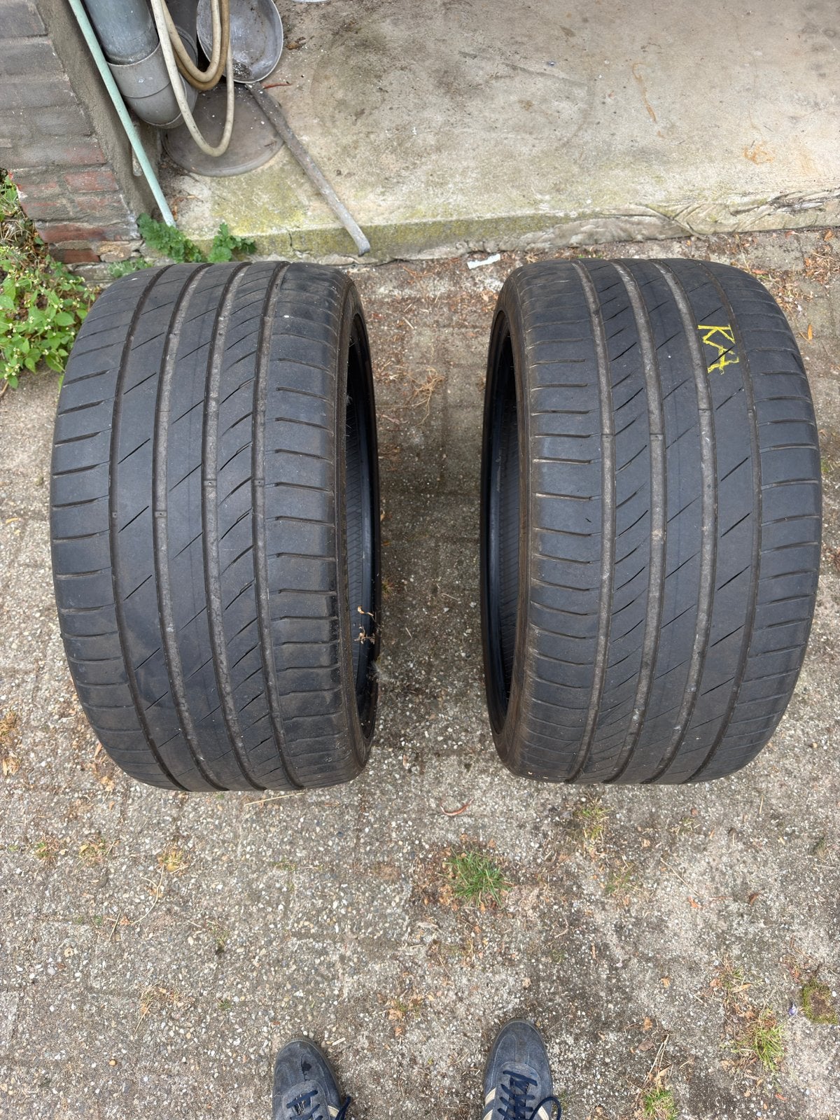 2x Kumho zomerband 315/30 ZR22 107Y, Auto-onderdelen, Banden en Velgen, Ophalen, Gebruikt, Overige maten, Band(en)