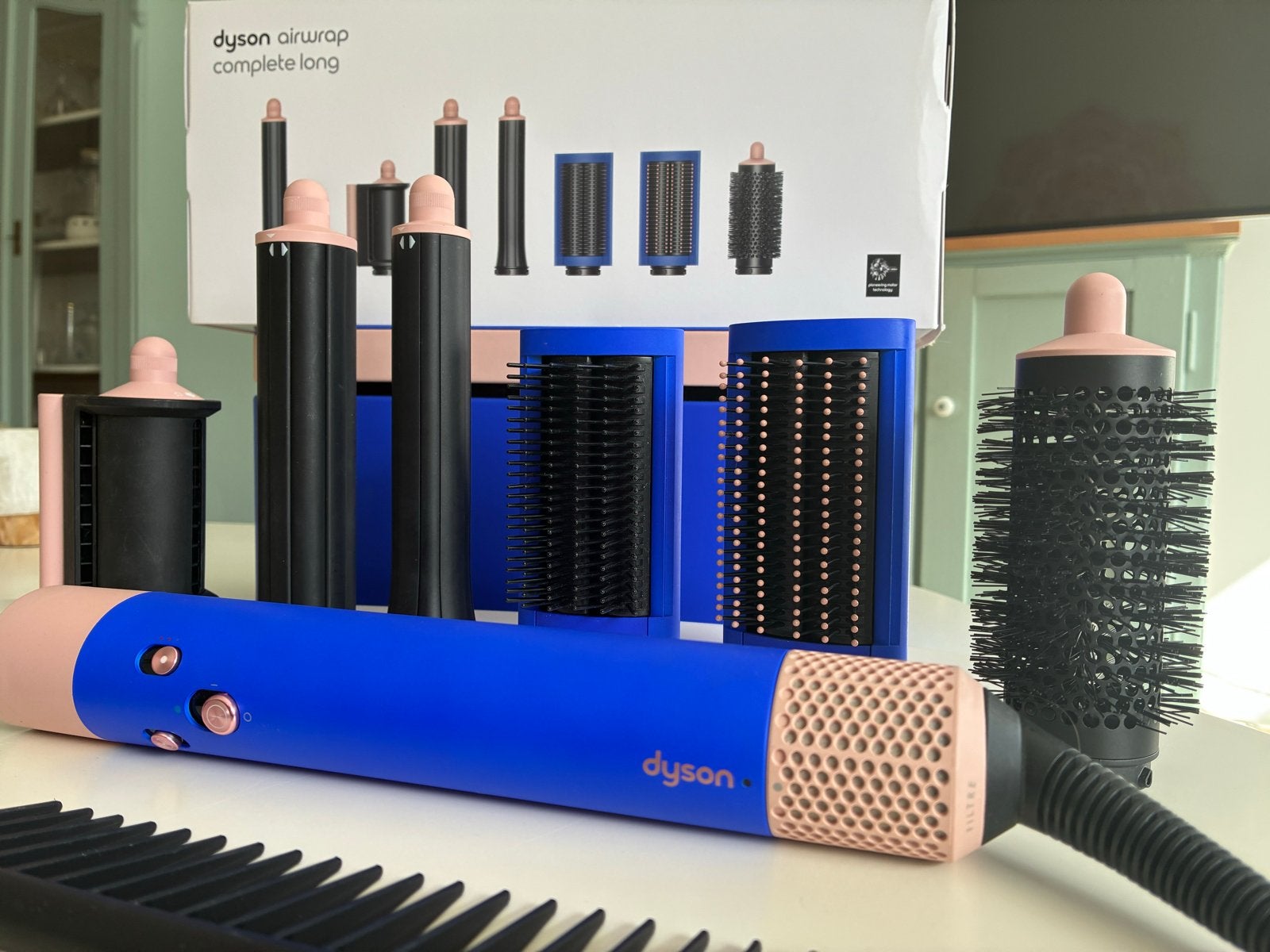 Dyson Airwrap Complete Long in doos - Zo goed als nieuw, Sieraden, Tassen en Uiterlijk, Ophalen of Verzenden, Zo goed als nieuw