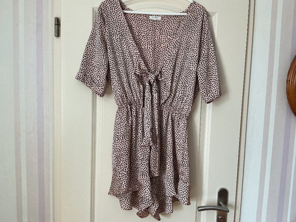 Broekjurkje met open rug van kilky Paris. Maat M/L, Kleding | Dames, Maat 38/40 (M), Zwart, Ophalen of Verzenden, Zo goed als nieuw