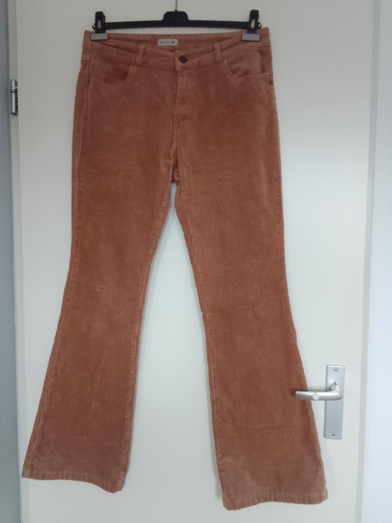 ParaMI rib broek 42, Kleding | Dames, Spijkerbroeken en Jeans, Verzenden, Zo goed als nieuw, Overige kleuren, W33 - W36 (confectie 42/44)