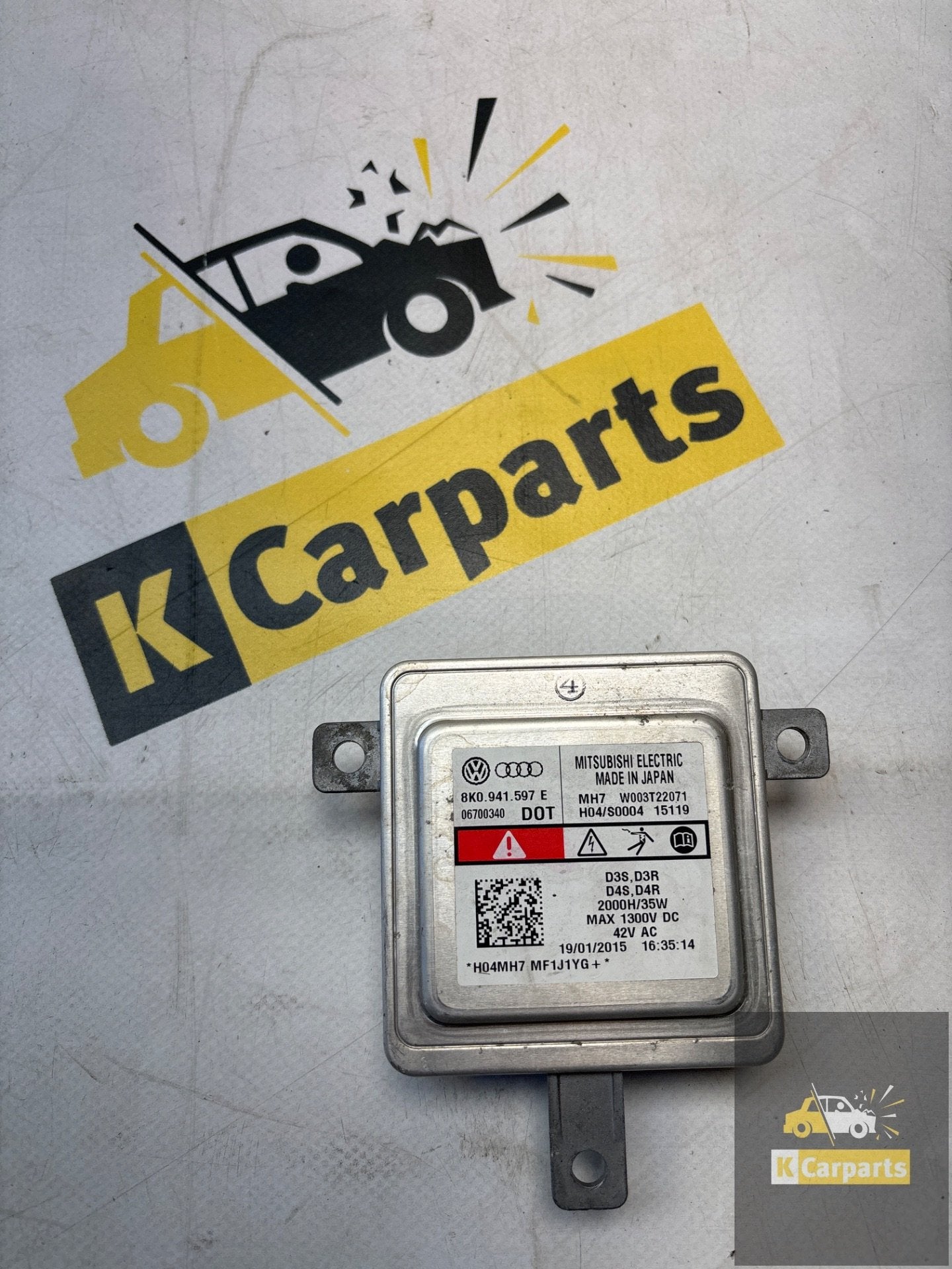 VW Audi Koplamp module Origineel 8K0941597E, Info@fabrikant.eu, Fabrikantstraat 1
1000 AA  Amsterdam, NL, Ophalen of Verzenden