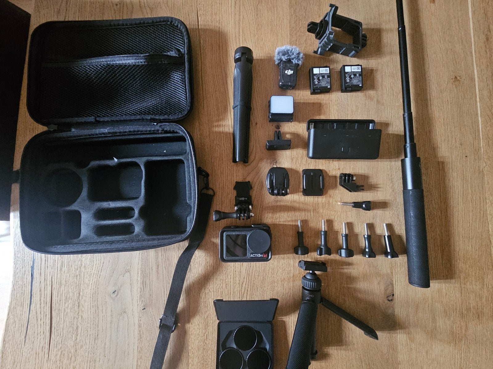 DJI Osmo Action 5 Pro Pakket - Complete Set, Ophalen of Verzenden, Zo goed als nieuw