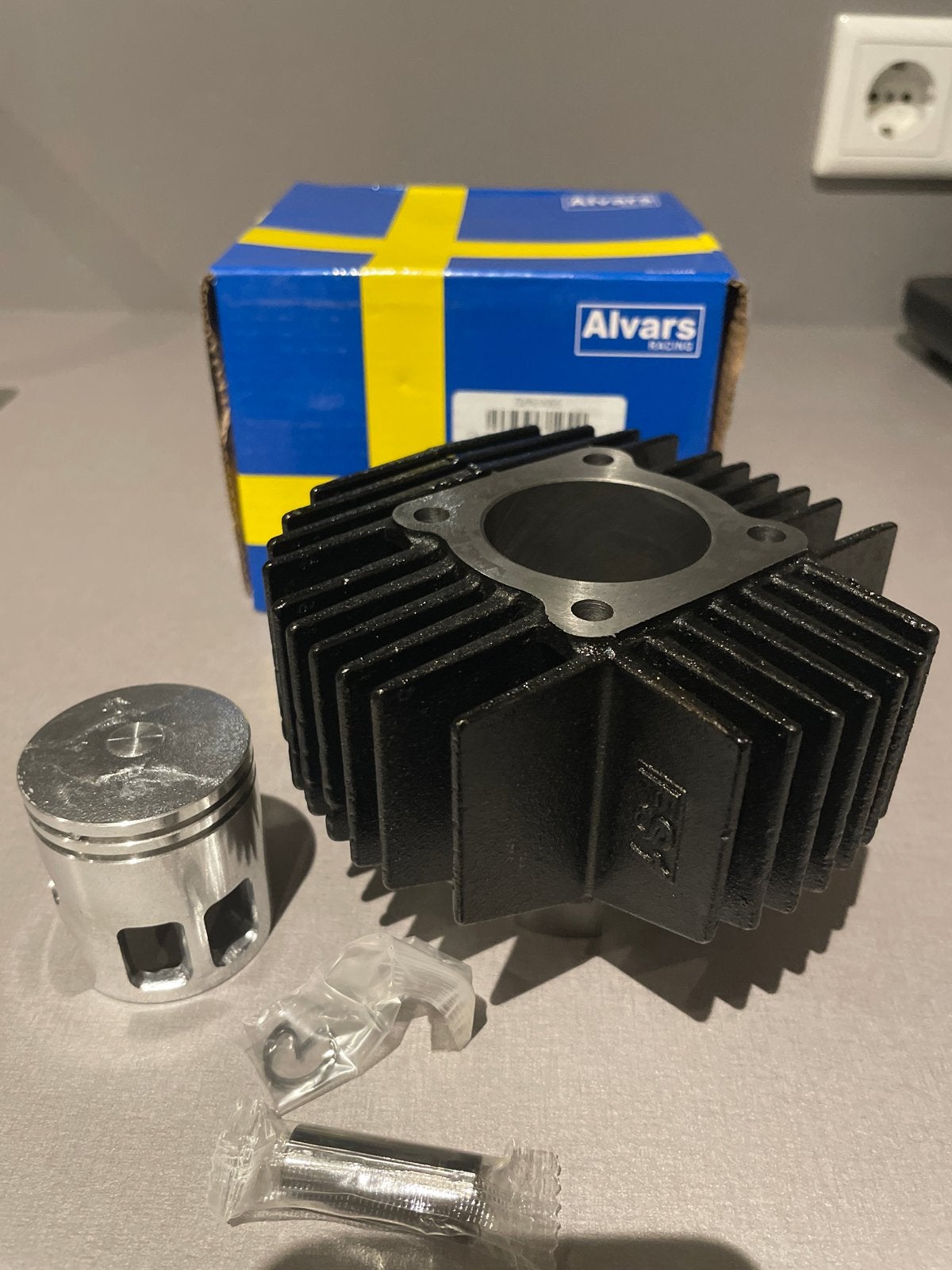 Yamaha FS1 60cc Cilinder 43mm Nieuw - Alvars Racing, Ophalen of Verzenden, Nieuw, Cilinder