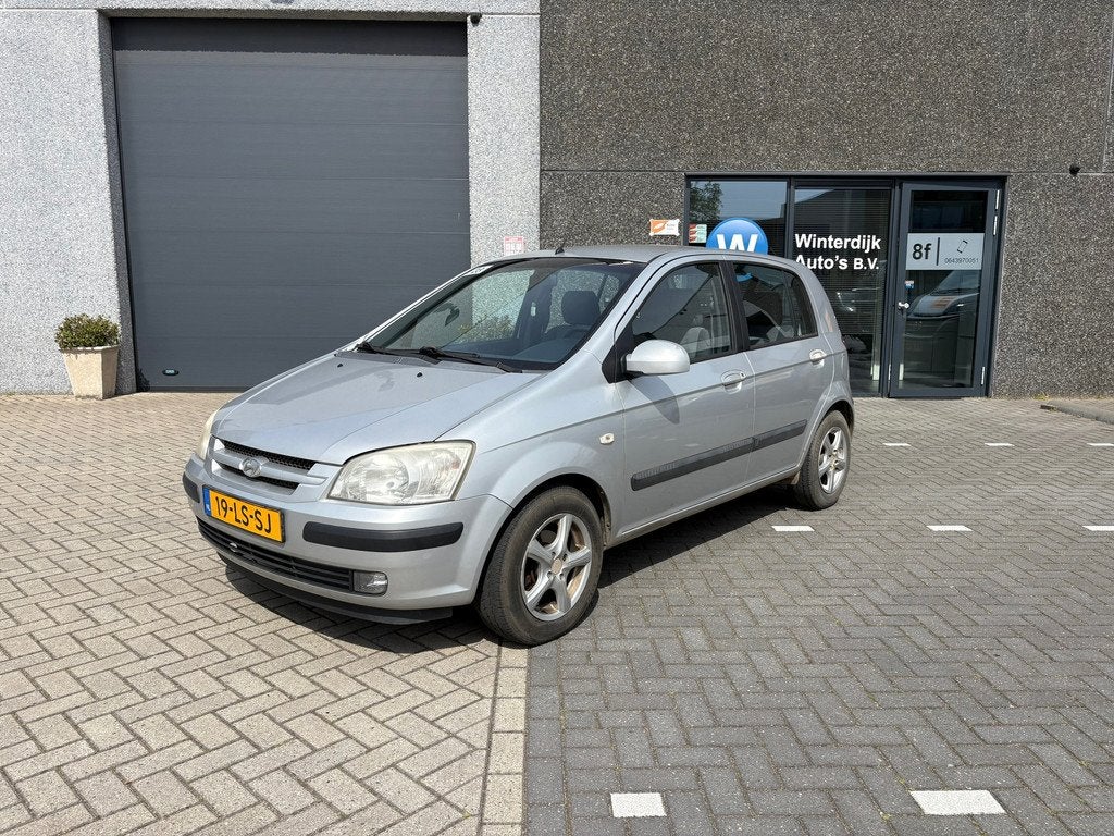 Hyundai Getz 1.3i GLS Automaat / 5Deuren / Airco ijskoud, 450 kg, 4 cilinders, 82 pk, Origineel Nederlands