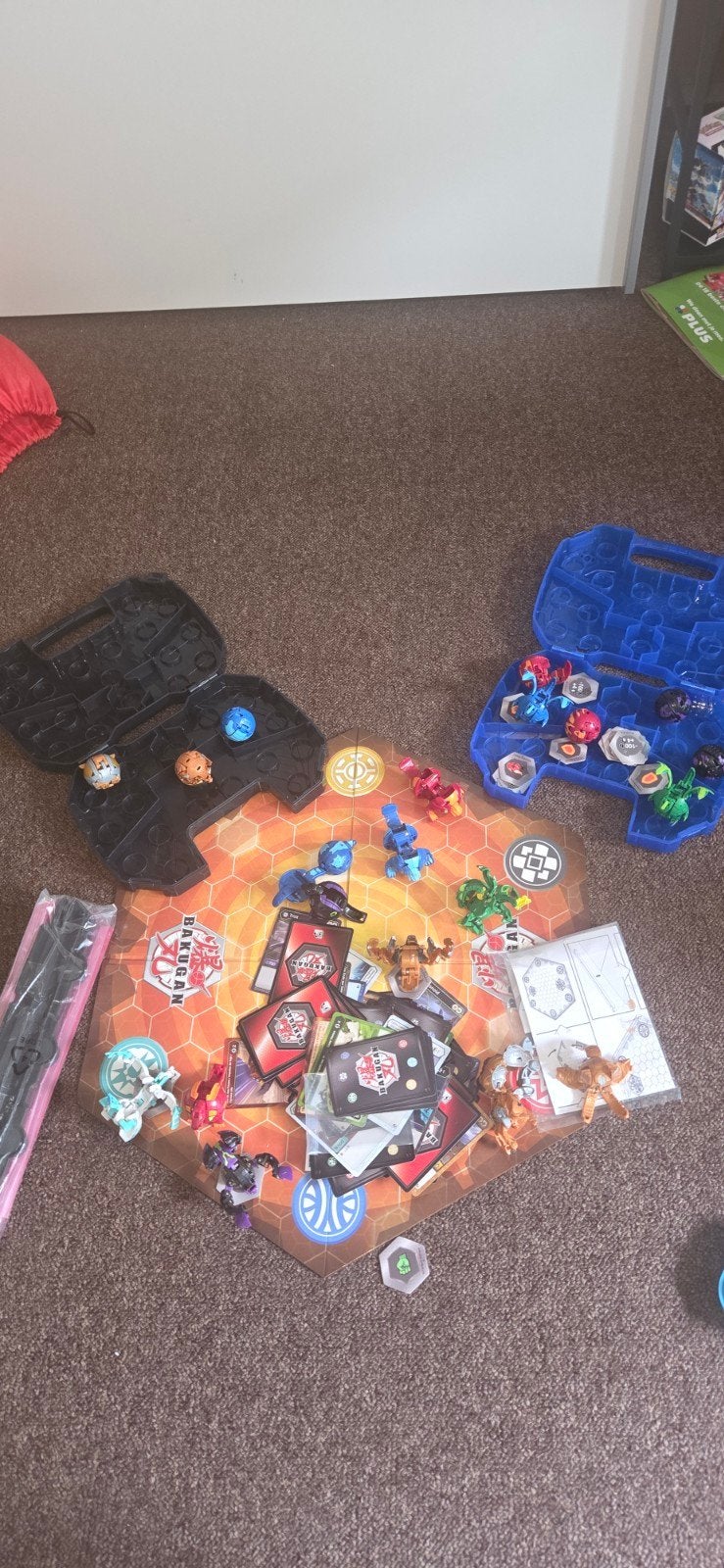Bakugan Battle Brawlers Starter Set met extra's, Ophalen of Verzenden, Jongen of Meisje