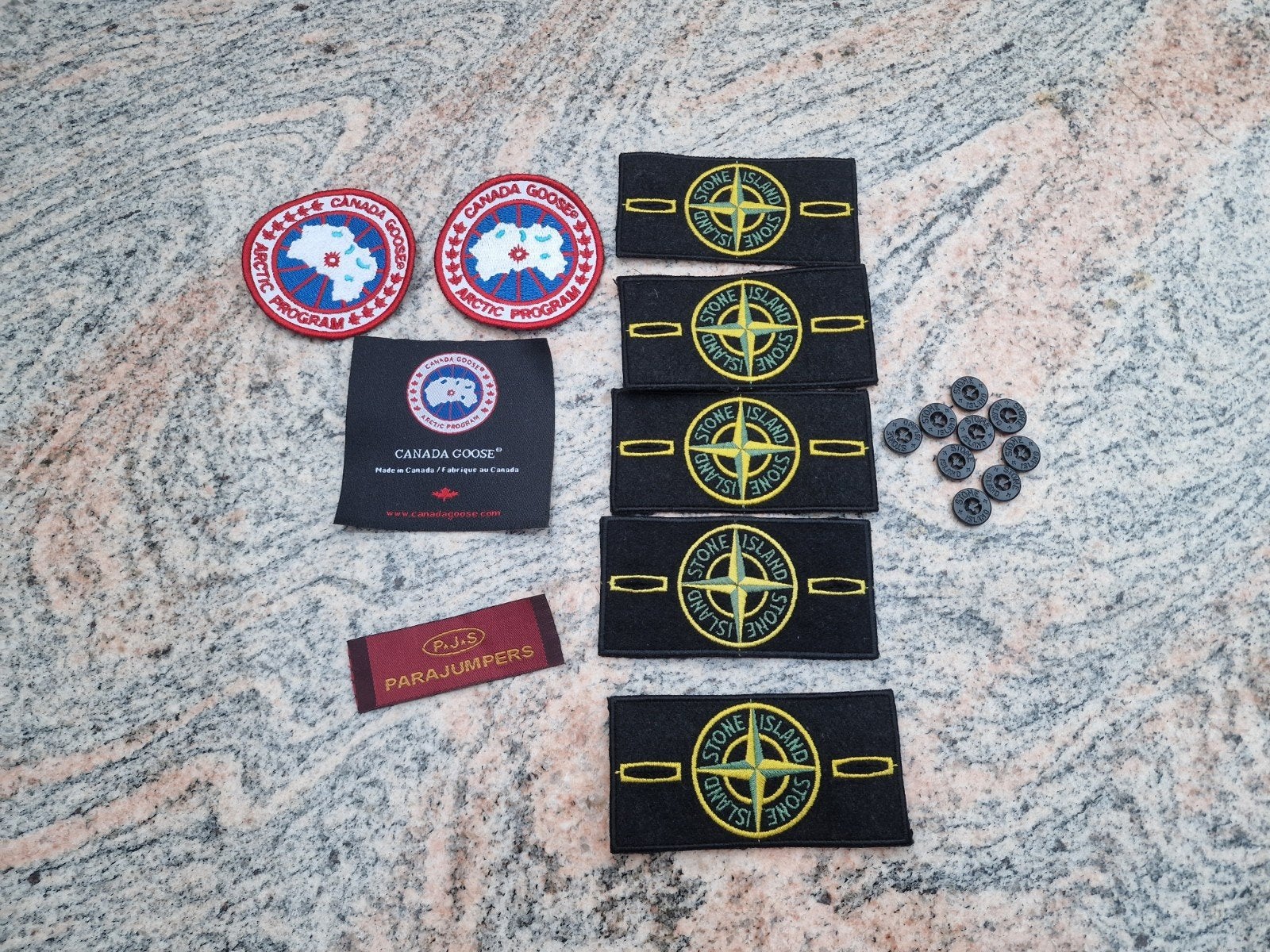 Merk badges / patches / logo's, Ophalen of Verzenden, Nieuw, Stone Island