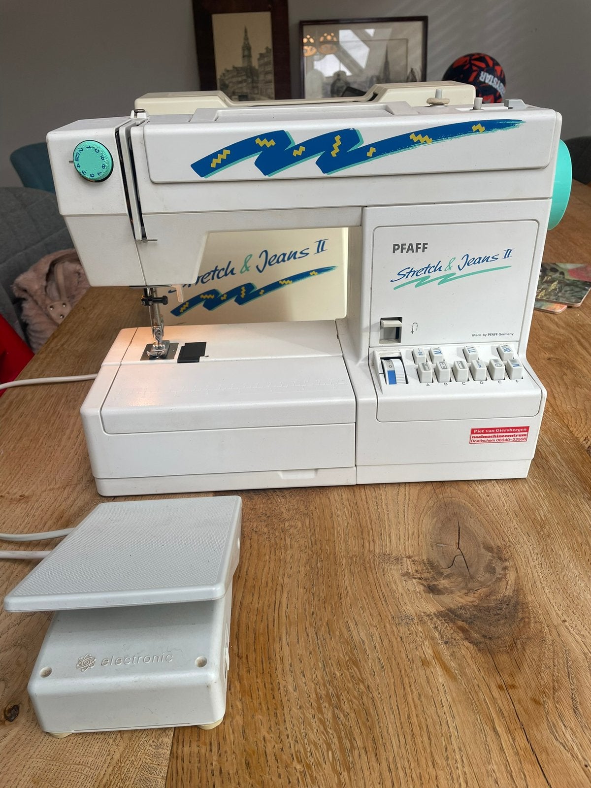 Pfaff Stretch & Jeans 2 naaimachine, Ophalen of Verzenden, Gebruikt, Naaimachine, Pfaff