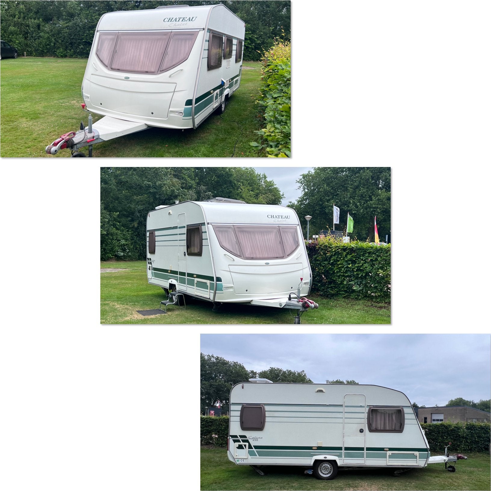 CHATEAU Calista Chalet 450 FHU 2004, MOVER, VOORTENT, LUIFEL, Chateau, Rondzit, 750 - 1000 kg, Particulier