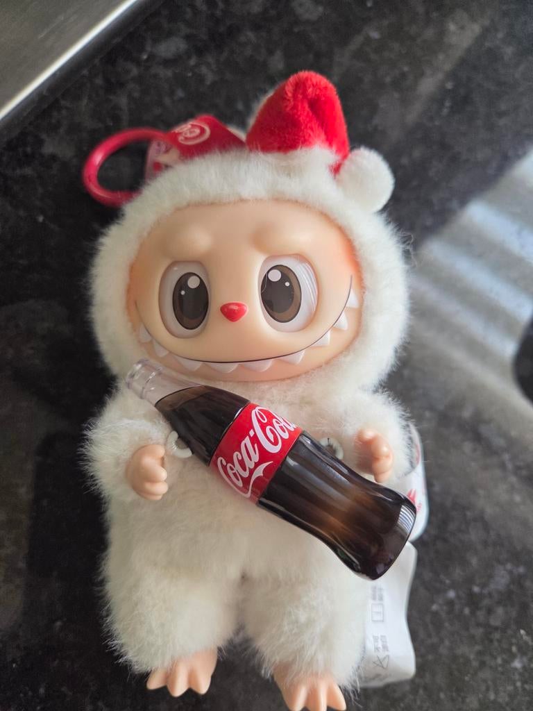 Pop Mart The Monsters Coca-Cola Pluche Sleutelhanger, Ophalen of Verzenden