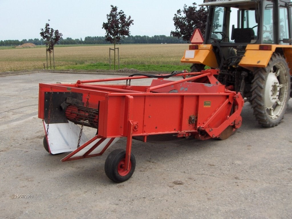Grimme voorraad/zwad rooier, Ophalen, Akkerbouw, Oogstmachine