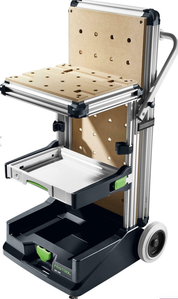 FESTOOL MW 1000 MOBIELE WERKBANK, Ophalen, Zo goed als nieuw, 170 cm of meer, Inklapbaar