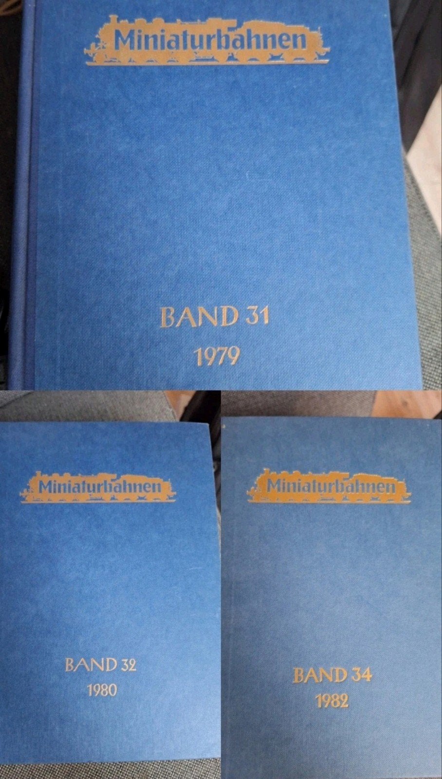 MIBA Miniaturbahnen Jaargangen 1979, 1980, 1982, Overige merken, Gebruikt, Gelijkstroom of Wisselstroom, Boek, Tijdschrift of Catalogus