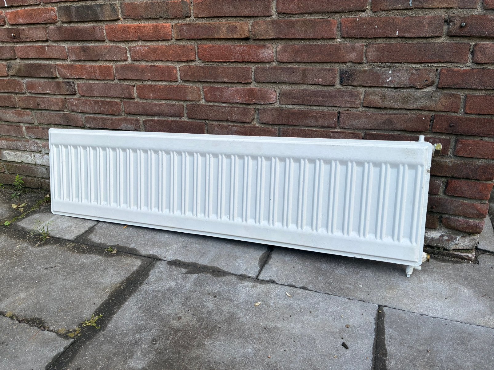 Vintage design radiator 120 x 30,5, Doe-het-zelf en Verbouw, Verwarming en Radiatoren, Ophalen, 30 tot 80 cm, Gebruikt, Radiator