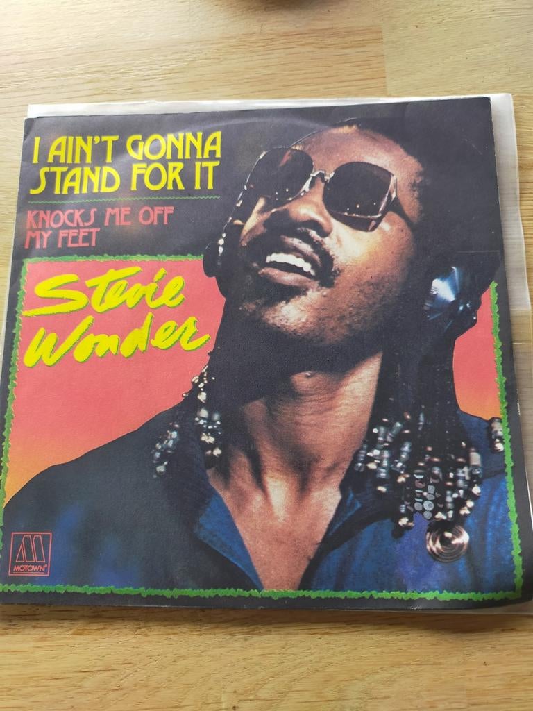 Stevie Wonder , i ain't gonna stand for it, Ophalen of Verzenden, Zo goed als nieuw, Pop
