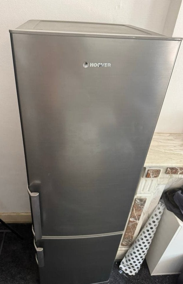 Hoover Koelkast met Vriezer HOCT3L517DS, Ophalen, 150 tot 200 liter, Met aparte vriezer, Zo goed als nieuw