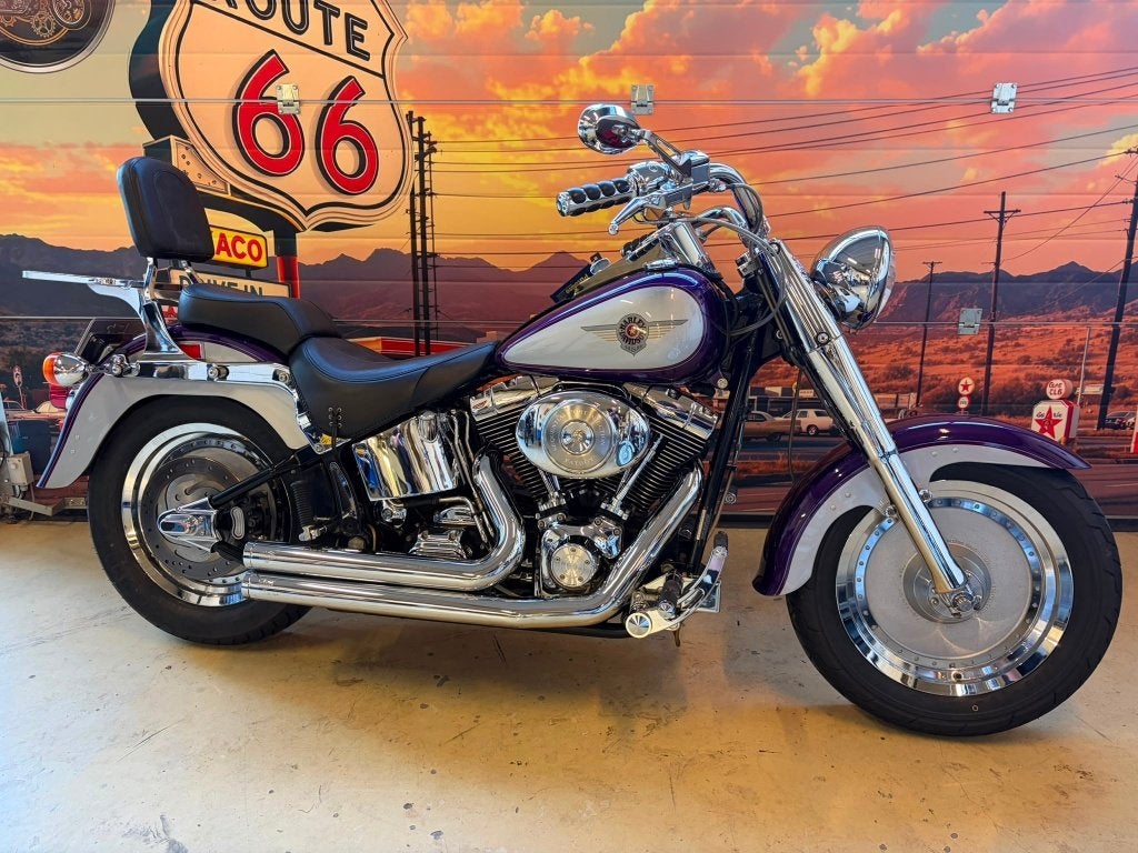 Harley Davidson FLSTF mooie Fatboy 2001, Motoren, Motoren | Harley-Davidson, Bedrijf, Chopper, meer dan 35 kW, 2 cilinders, Motorrijbewijs A