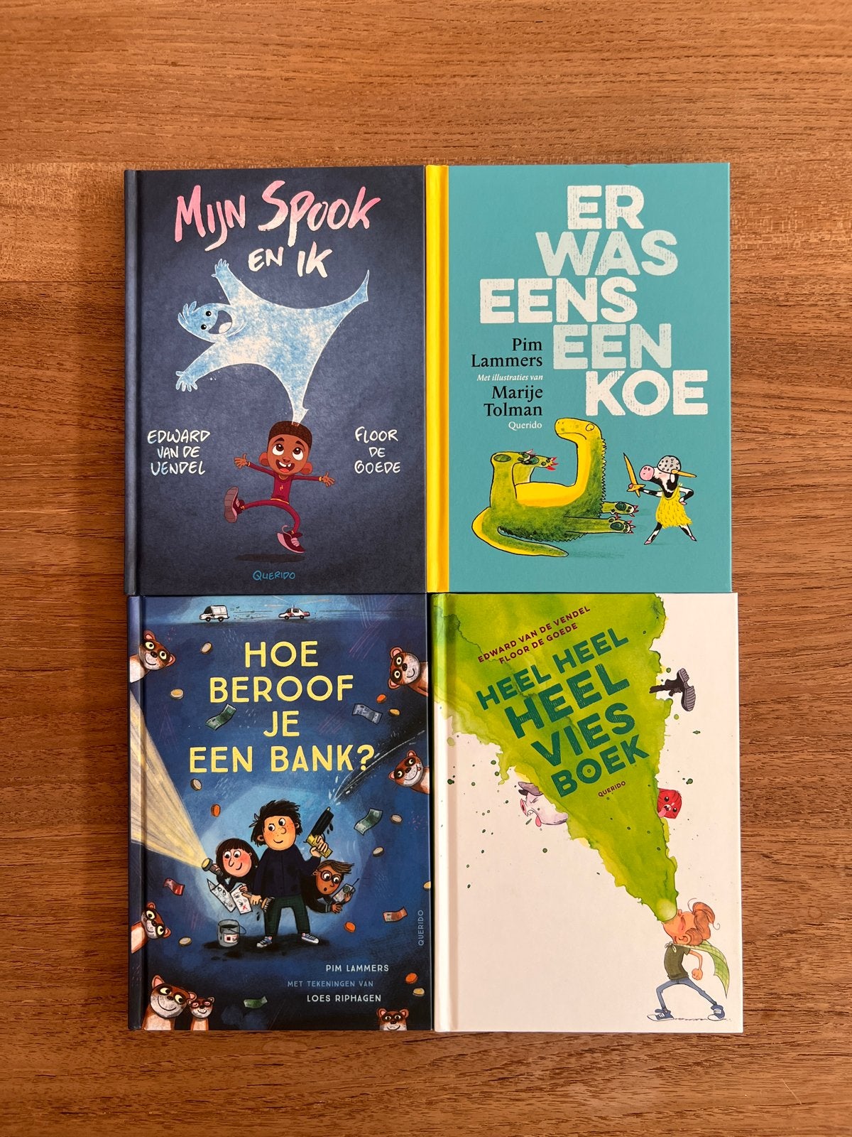 Tijgerlezen: 4 kinderboeken: Mijn Spook en Ik, e.a., Verzenden, Zo goed als nieuw, Fictie algemeen