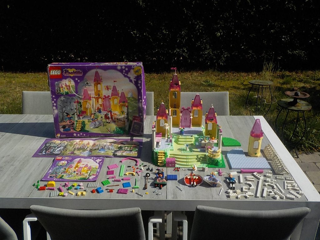 vintage verzameling Lego Belville 5808 5801 5804 5805 5807, Gebruikt, Overige thema's, Lego, Ophalen of Verzenden