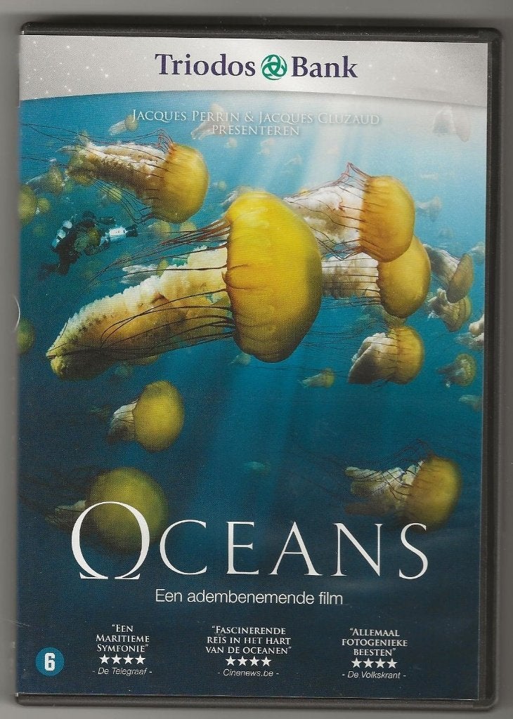 Oceans, Cd's en Dvd's, Dvd's | Documentaire en Educatief, Vanaf 6 jaar, Ophalen, Zo goed als nieuw, Natuur