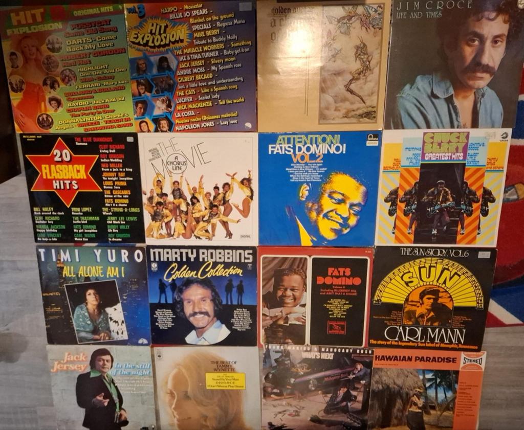 Lp's, Ophalen, Gebruikt